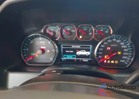 2017 Chevrolet Silverado 1500 2Lt z USA, uszkodzony, nr VIN 3GCUKREC5HG389549